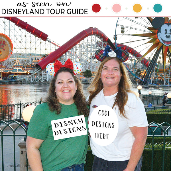 Shirts Seen at Disneyland Tour Guide