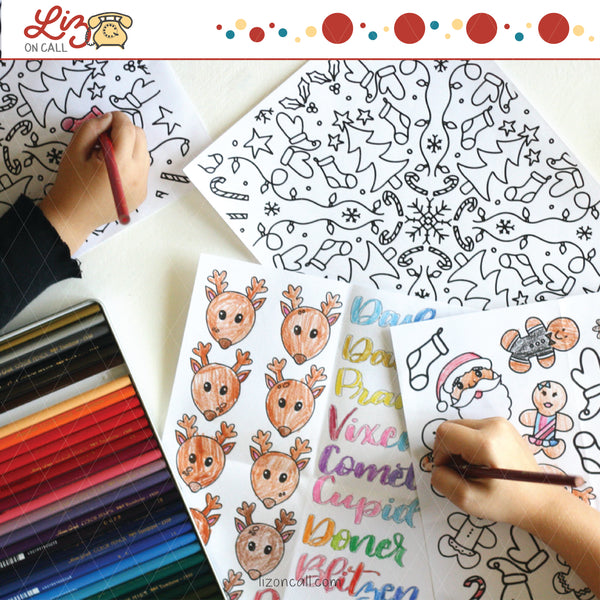 Christmas Coloring Sheets
