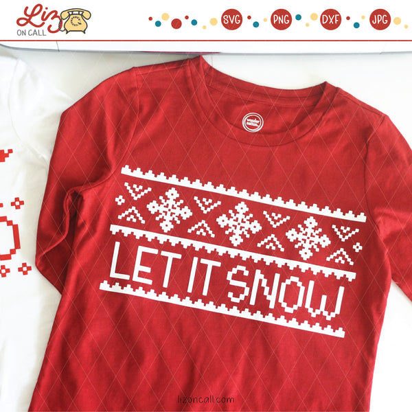 Christmas Sweater Cut Files