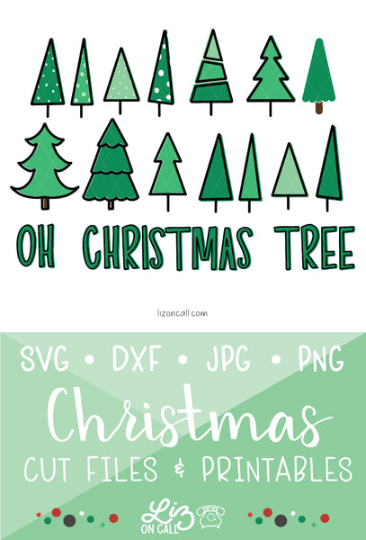 Christmas Trees SVG Files