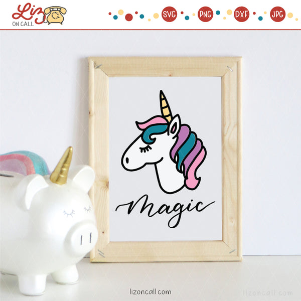 Unicorn SVG Cut Files