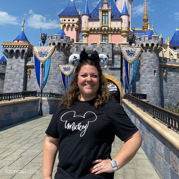 Mickey & Minnie Lettered T-Shirt