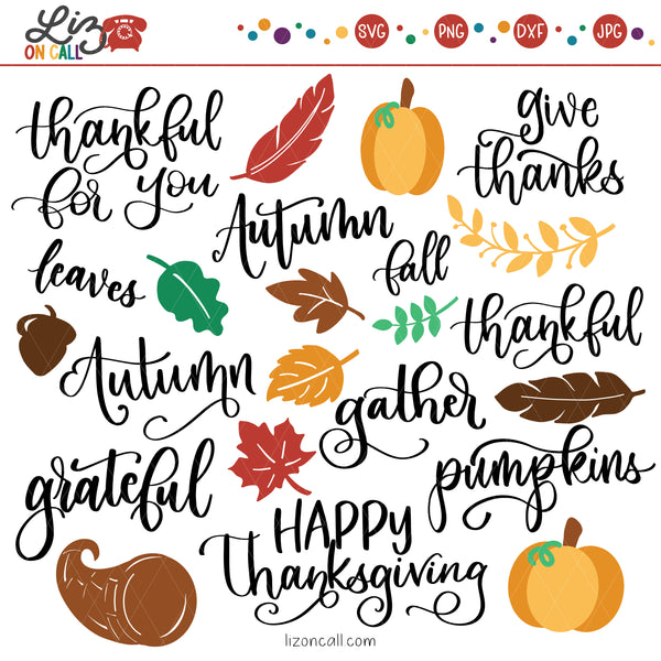 Thanksgiving SVG Files