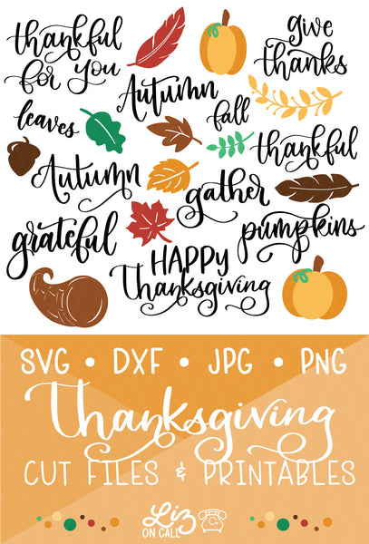 Thanksgiving SVG Files