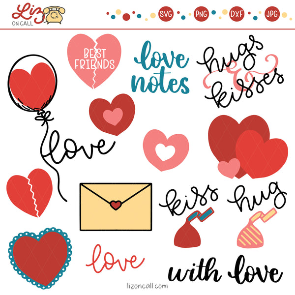 Valentine's Day SVG Files