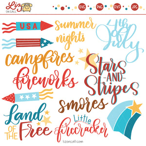 Fourth of July SVG Files