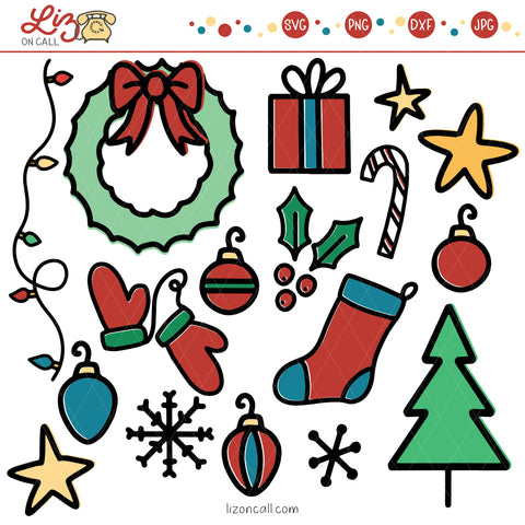 Christmas Icon SVG Files