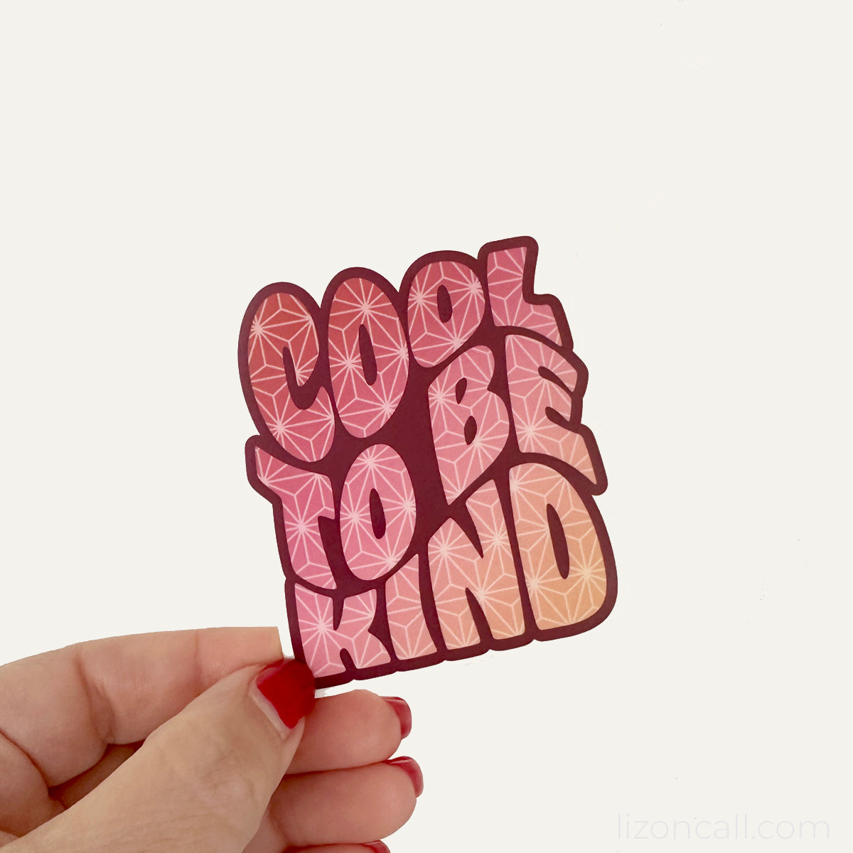 Cool To Be Kind Sticker