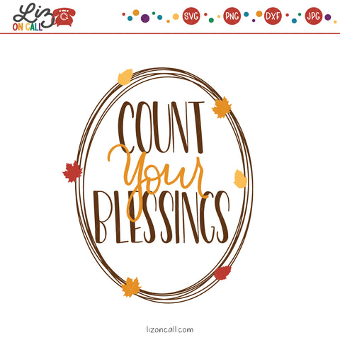 Count Your Blessings SVG File