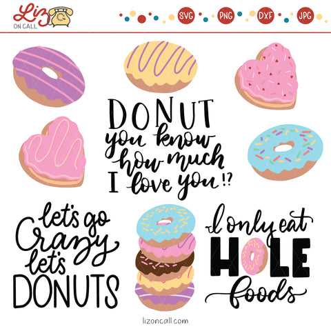 Donut SVG Files