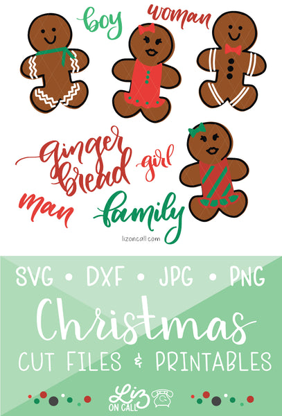 Gingerbread SVG Files