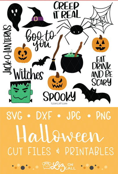 Halloween Doodles SVG Files