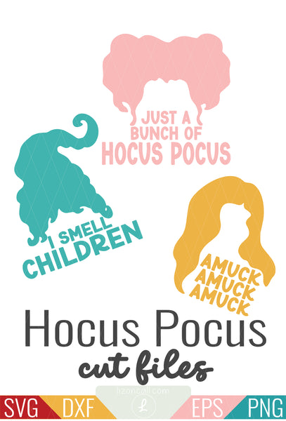 Hocus Pocus SVG Cut Files