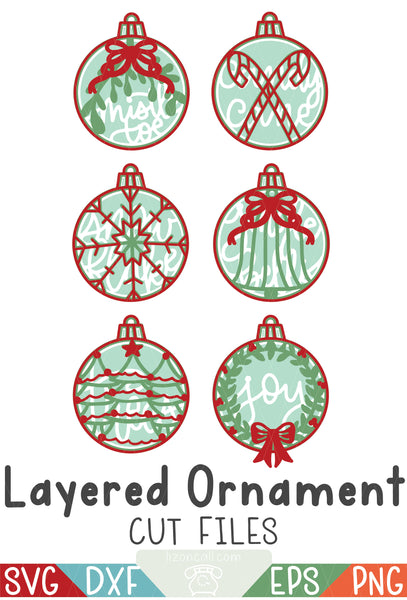 Christmas Ornament SVG Files