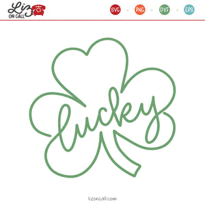 Lucky Clover SVG File