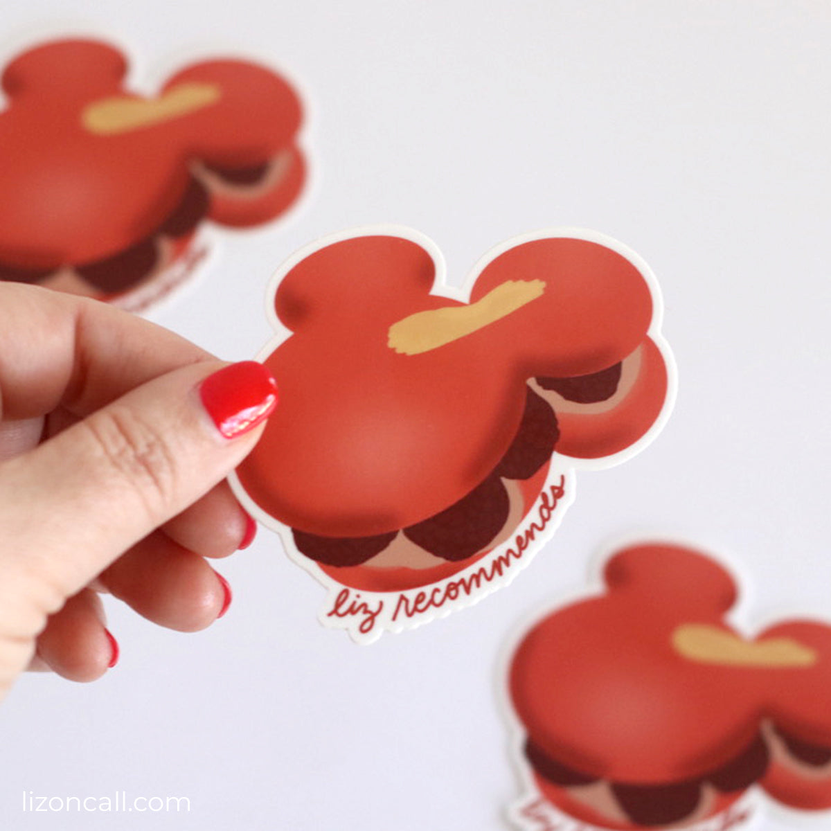 Raspberry Macaron Sticker
