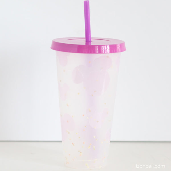 Mouse Heads Reusable Color Changing Cold Cup