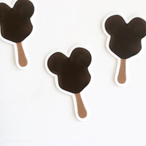 Mickey Ice Cream Bar Sticker