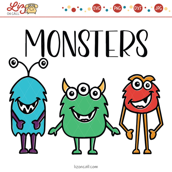 Monster SVG Files