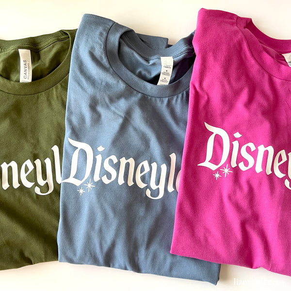Shirts Seen at Disneyland Tour Guide