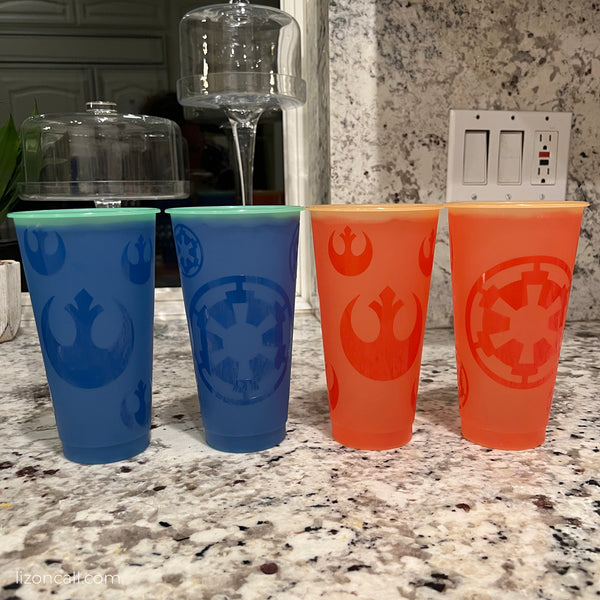 Star Wars Reusable Color Changing Cold Cup