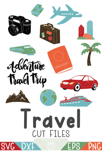 Travel SVG Files