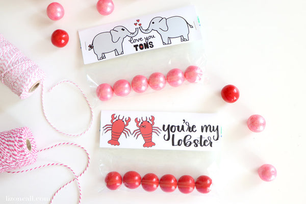 Elephant Valentine's Day SVG Files