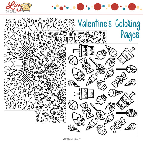 Valentine's Coloring Pages